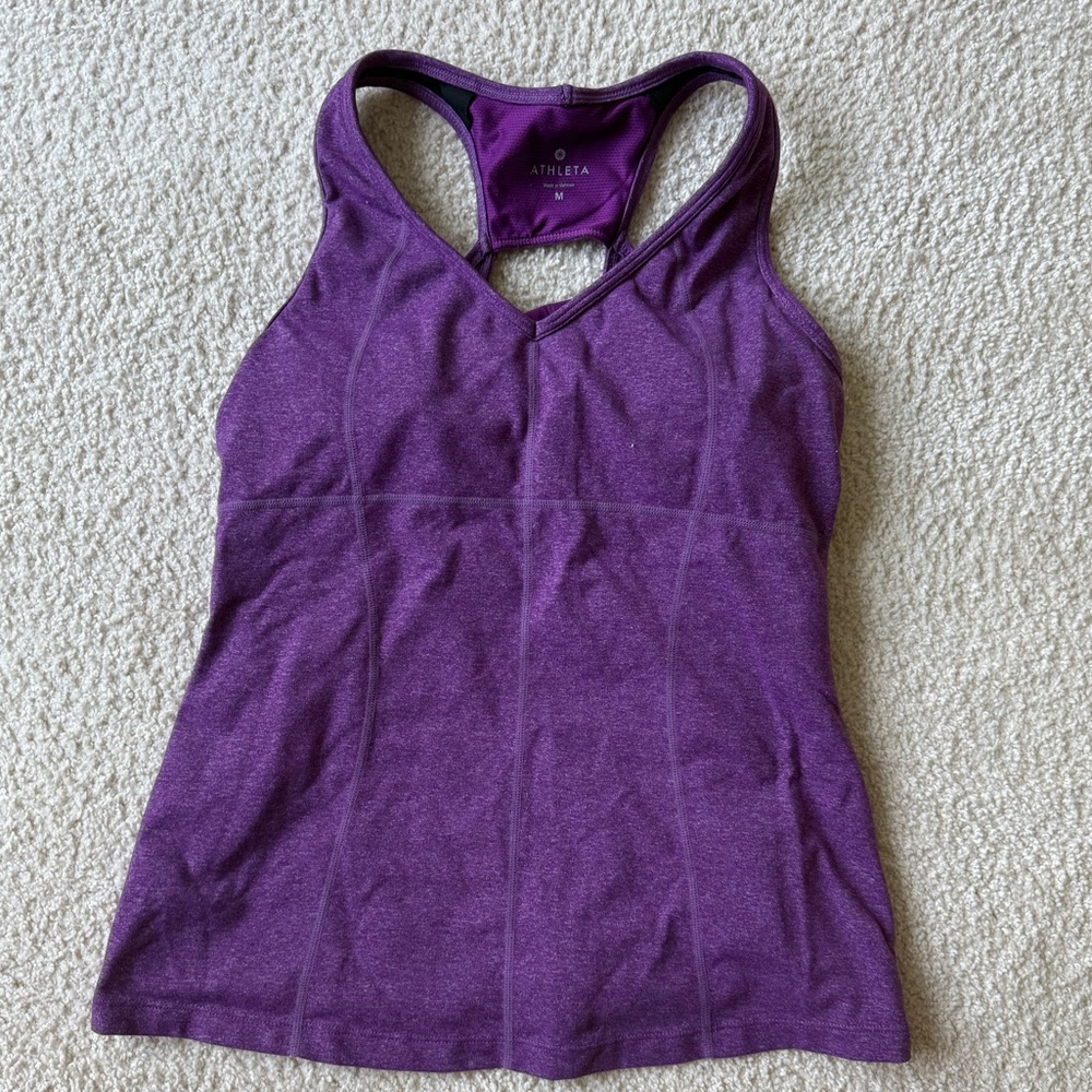 Athleta Vibrant Purple Active Tank